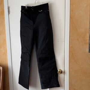 Slalom Women’s Black Insulated Snow Pants